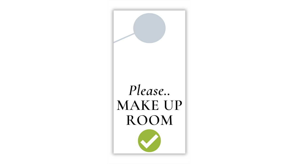 Hotel Do Not Disturb DND Sign, Pack of 200 DND Signs