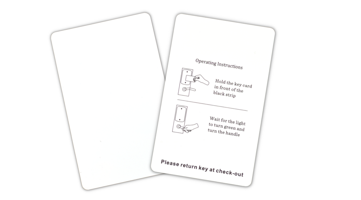 Hotel RFID Key Cards - Generic White ,Box of 2000 Key Cards