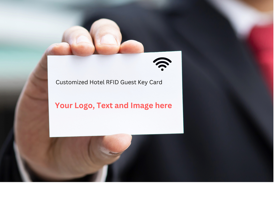 Customized Hotel RFID Key Cards, Min QTY 10,000 Cards